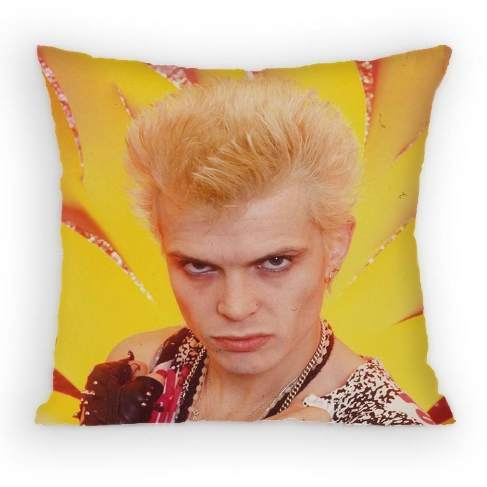 Famous BBilly Idol Pillow Case Antidustmite Pillowcase Invisible zipper silky short plush Sofa cushion cover