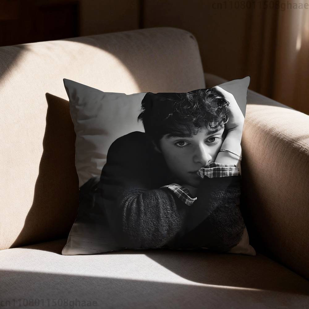 Noah Schnapp Stranger κάλυμμα μαξιλαριού κάλυμμα μαξιλαριού καναπέ σαλονιού κάλυμμα μαξιλαριού κρεβατοκάμαρας διακόσμηση σπιτιού