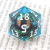 35mm D20 Dragon Eye DND kostky pro TRPG Polyhedral Resin 20stranné stolní herní příslušenství