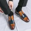 Men’s Dress Shoes British Style Fashion Slip On Loafers Men Big Size 48 Man Brogue Shoes Classic Business Shoes Casual Formal Le
