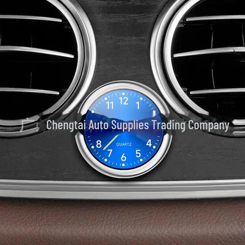 Digital Car Clock: Electronic Quartz Creative Car Accessory