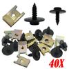 40X U-Mutter Sechskantschraube für BMW Speed ​​Fastener Undertray Sheet Clip Fixing Tools Kit