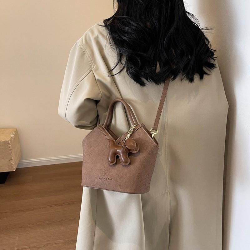 Tote Shoulder Single Bag Commuter Underarm Bag Large Capacity Women Material Pu