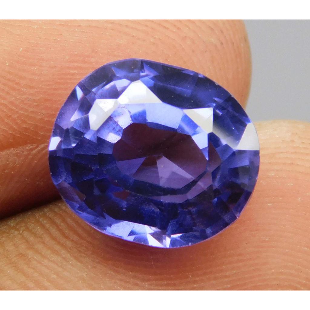 7.21 Ct Natural Tanzanite Purple Oval Cut Ring Size Loose Gemstone
