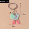 Cute Easter Chicken Hen Keychain Animal DIY Jewelry Gifts Keyring Pendants Handbag Accessories Women