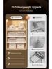 Retractable Carbon Steel Wardrobe Shelf Organizer