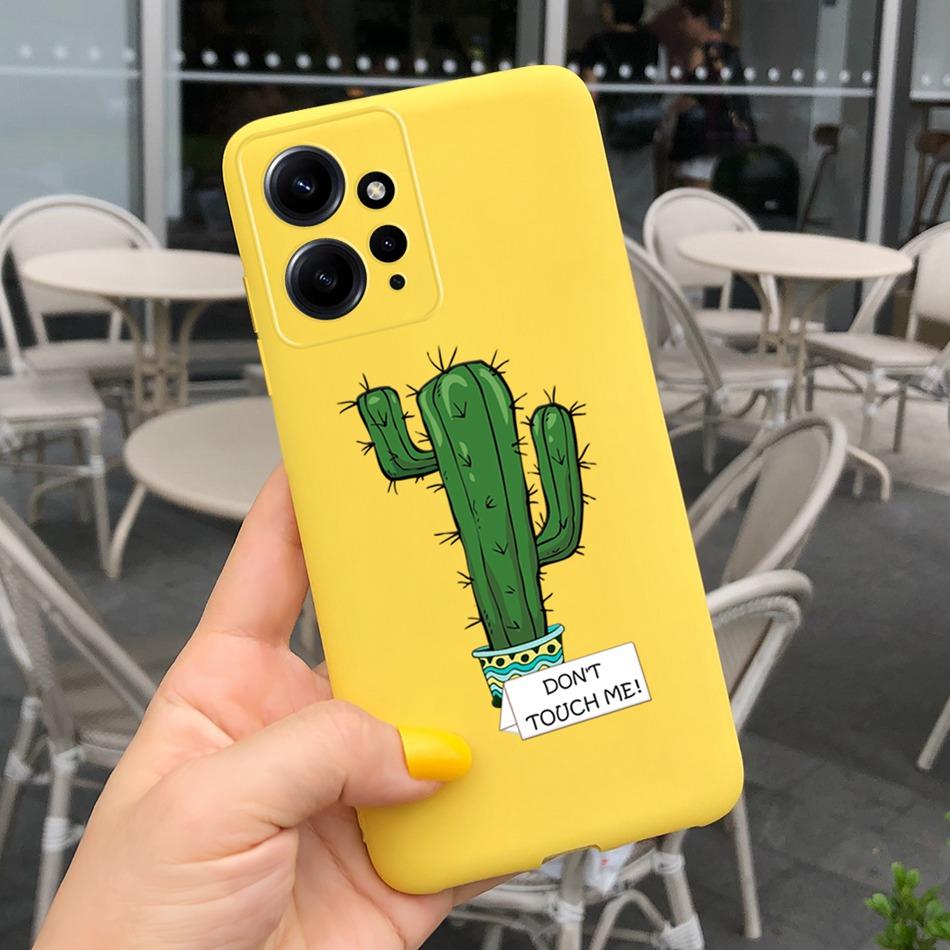 Case For Xiaomi Redmi Note 12 4G Note12 Pro Global Cute Sunflower Candy Color Soft Silicone Cover For Redmi Note 12 Pro 12Pro 5G