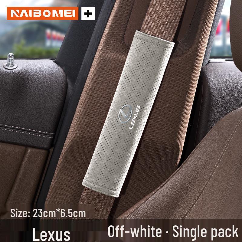 Lexus LS/ES/IS/RX/UX/NX/CT Seat Belt Shoulder Protectors To Prevent Neck Chafing.
