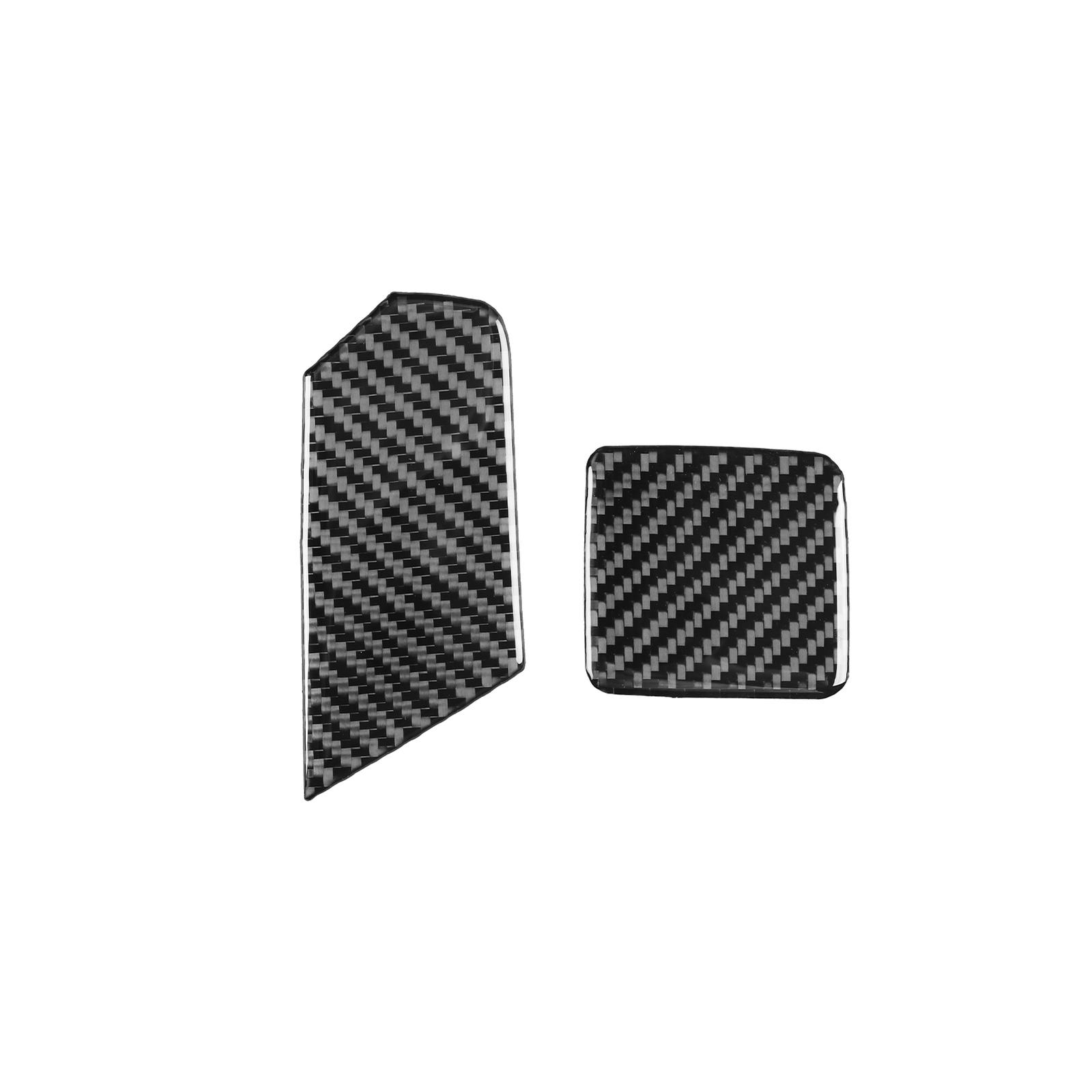 Carbon Fiber Front/Rear Tow Hook Trim for Chevrolet Corvette C8 +