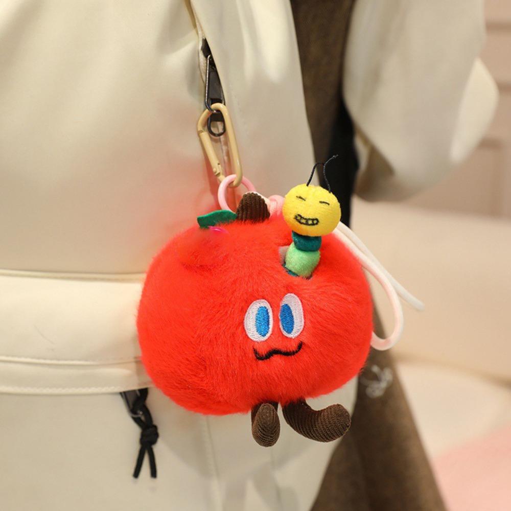 

Romantic Plush Fruit Doll Cartoon Mango Plush Pendant Anniversary Celebration красный