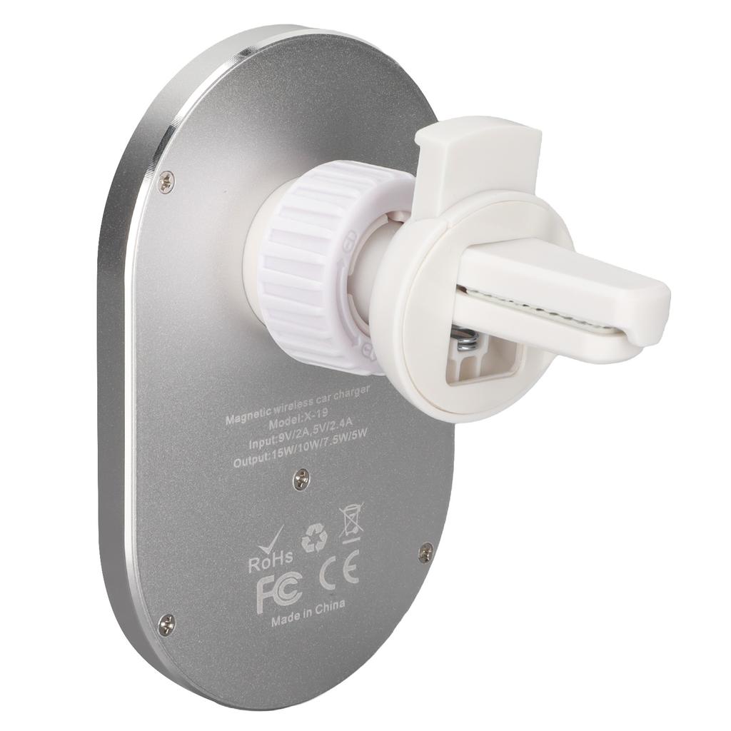 Magnetic Wireless Car   360 Degree Rotation Round 15W Strong Magnet Phone Wireless   for Car Home