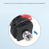 Magnetic Phone Holder Tripod Mount Clamp Aluminum Alloy with Cold Shoe Mount 1/4 " Screw for Smartphone