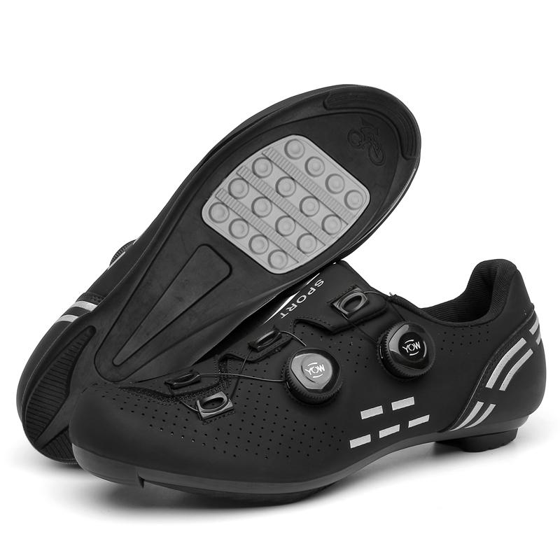 

Professional Men Speed Cycling Sneaker Road Bike Shoes Cleats Non-slip MTB Shoes Racing Outdoor Women Mountain Bicycle Footwear 36