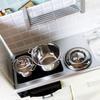 New 1/12 Dollhouse Miniature Imitated Stainless Steel Casserole Kitchen Cookware