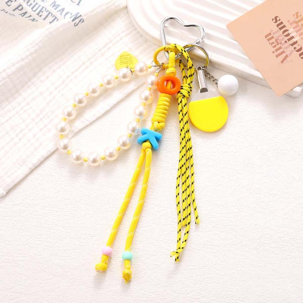 Stylish Design Baseball Braid Rope Pendant Hanging Chain Braided Bag Charm  Handbag Accessory