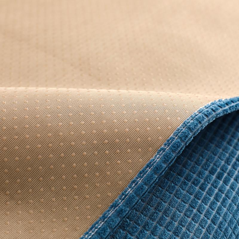 Autumn and Winter New Corn Plush Houndstooth Sofa Cushion Modern Simple Color Matching Sofa Cushion Cover Towel