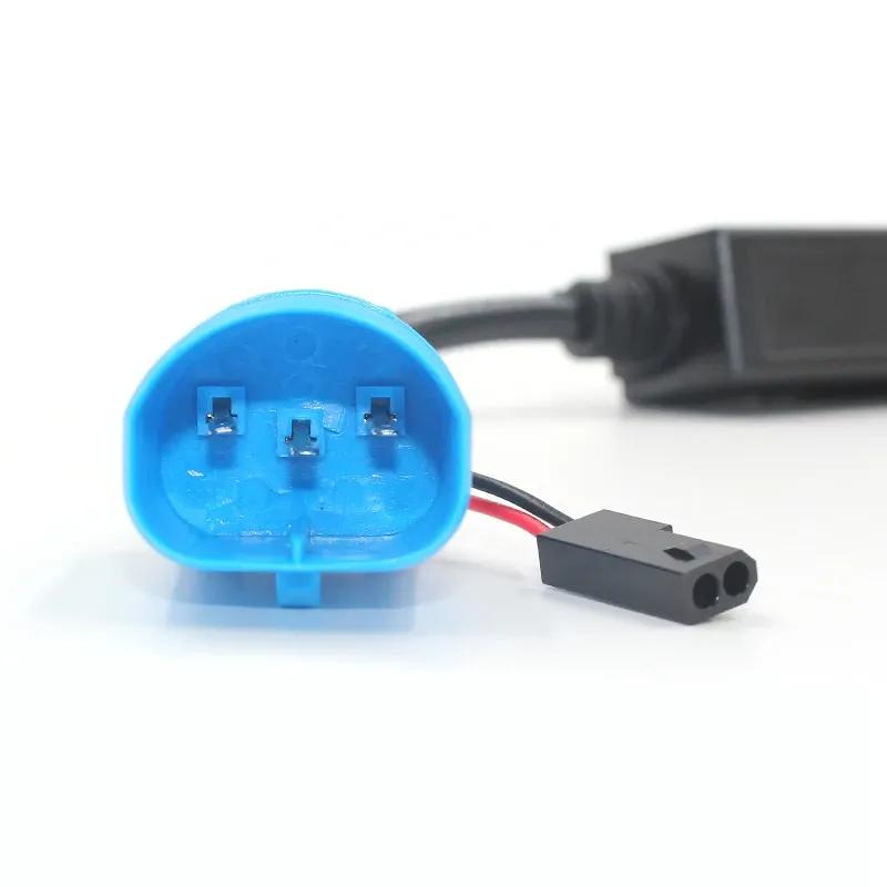 

FSYLX 2PCS 9007 HB5 hid relay harness hid xenon kit 9007 H/L 9007 bixenon wiring harness hi lo controller wire cable harness