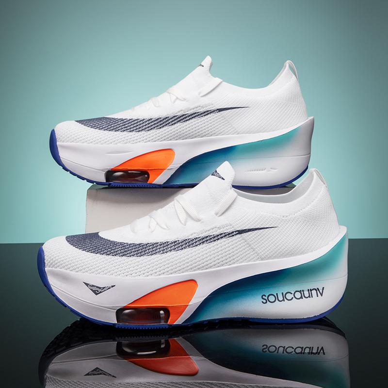 2025 New Men's Sports Shoes Cushioning Non-Slip Flat Wear Resistant Sneakers Mesh Breathable Platform Soft Running Shoes for Man