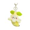 Cute Cute Skinned Banana Keychain Pendant Cartoon Plush Toy Doll Schoolbag Bag Ornament Doll
