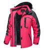 TACVASEN Mountaineering Plus Ski Mountain Cold Weather Fleece Size L Women's Jacket, Size, Wear, Outdoor, Parka, Hiking, Windbreaker, Coat, Jacket,