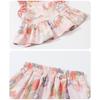 Girls' Floral Lightweight Set Baby Summer Vest Wide-Leg Pants Two-Piece Set Children'S Fashionable Summer Outfit For Toddlers