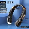 New Neck-Hanging Mini Fan Plastic Digital Display Portable 5-Speed USB Rechargeable 3-6 Hours Working Time  Available