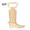 Country Style Wedding Favors Cowboy Boot Bottle Opener, Durable Zinc Alloy Western Theme Openers with Creative Souvenirs Thank You Card, Unique Party