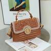 Handbag Bag Snake Pattern Atmosphere Middle-Aged Women'S Bag Light Luxury Counter