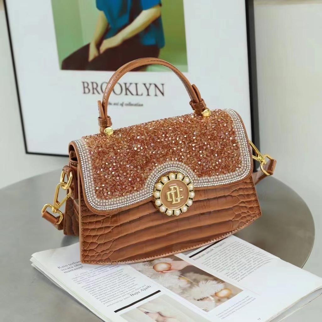 Handbag Bag Snake Pattern Atmosphere Middle-Aged Women'S Bag Light Luxury Counter
