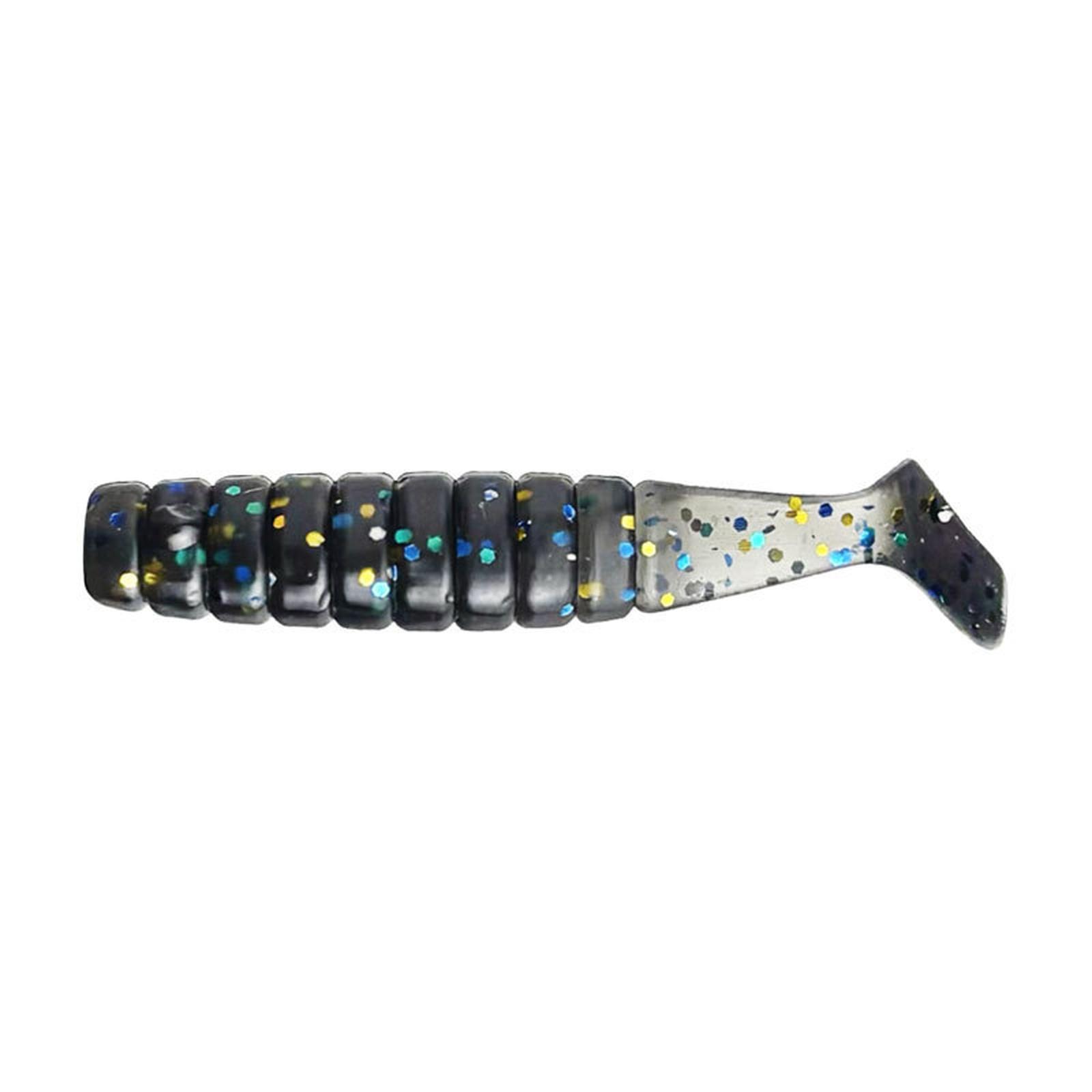

Slider Crappie Panfish Grub, 18, 1.5in, Cotton Candy/Chartreuse, CSGF368 one size чёрный