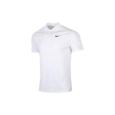 Dri-Fit Victory Logo Performance Kurzarm Poloshirt Herren Oberteile Weiß BV0355-100