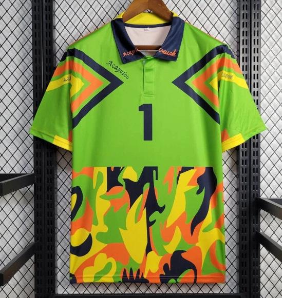Suministro directo de explosiva retro Cougar Chivas Pachuca ajustada de secado rápido camiseta deportiva de fútbol