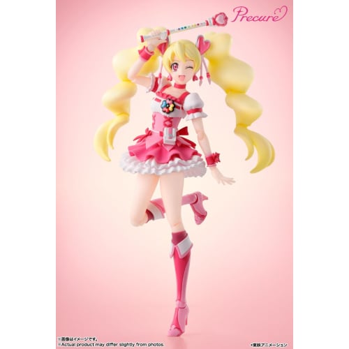TAMASHII NATIONS S.H.Figuarts Fresh Pretty Cure! Cure Peach -Precure Character Designer's Edition- Approx. 135mm ABS & PVC Painted Movable Figure