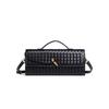 Specialized In Niche Woven One-Shoulder Baguette Bags, Fashionable Portable And Horizontal Clutch Bags, Versatile Women'S Oblique Span Bags