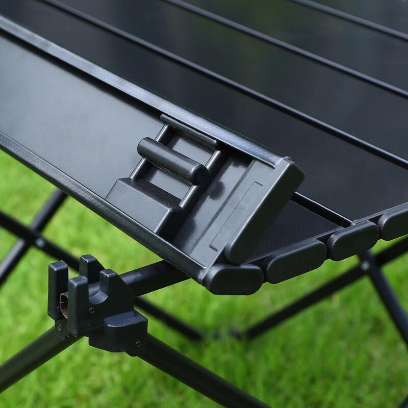 OEING Portable Aluminum Roll-Up Camping Table