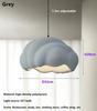 Nordic Cream Style Bar Bedroom Chandelier Fixture Model Room Bar Decorative Lights French Dining Room Wabi Sabi LED Pendant Lamp