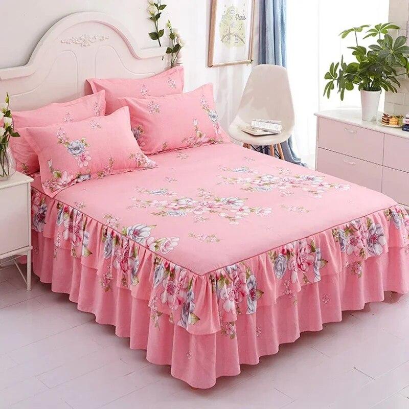 Юбка-кровать с цветочным принтом принцессы — фото 14