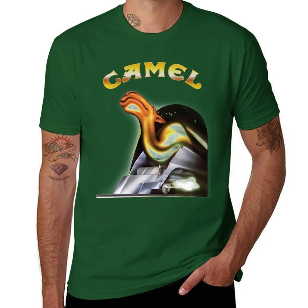 CAMEL BAND strefa komfortu koszulka koszulki koszulki z grafiką własny projekt chłopcy białe męskie koszulki z grafiką hip hop