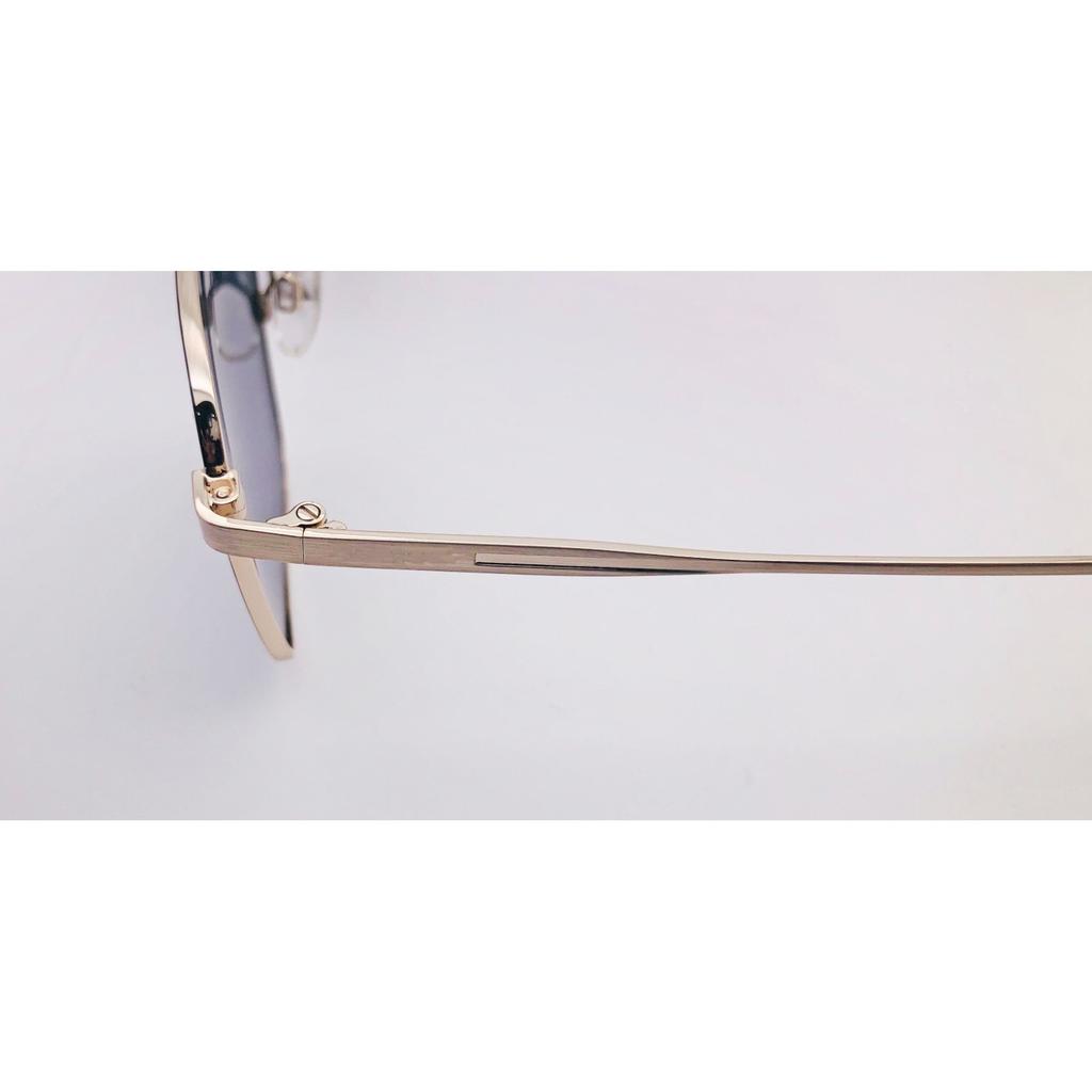 RSINC Unisex Polarisierte Sonnenbrille UV-Schutz Quadratisch Silber Schwarz LCS8016A |O B0DKP2L48S