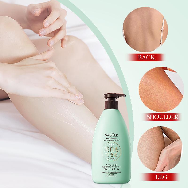 Niacinamide Whitening Body Lotion 500g Brightening Skin Body Cream Skin Care Products