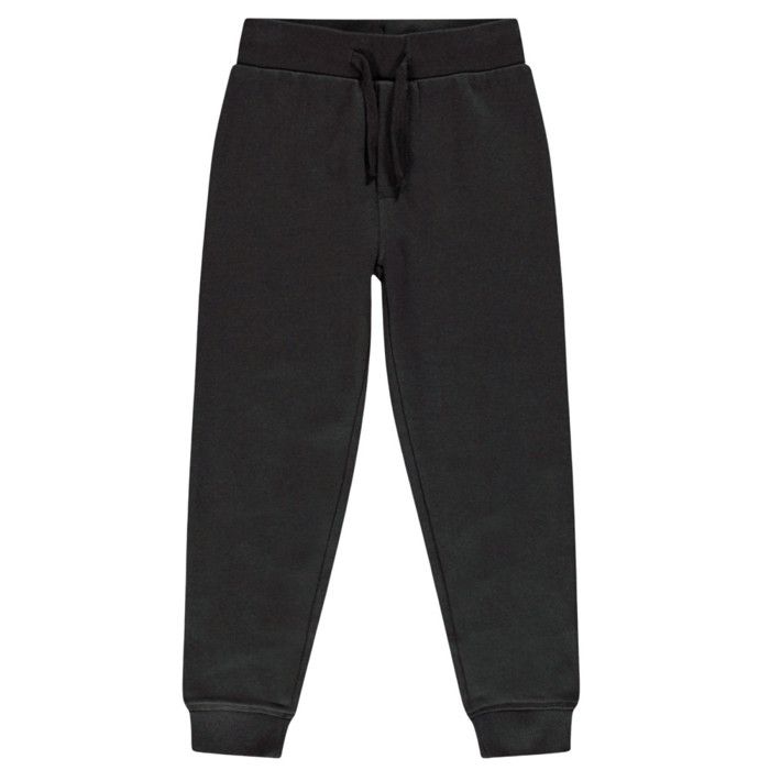 Pantalon jogging de sport enfant noir – Taille élastique et Poches – 3 à 14 ans - - Noir