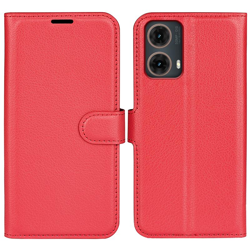 For Motorola Moto G85 5G/S50 Neo 5G Wallet Phone Case Litchi Texture Leather Flip Cover