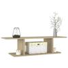 Vidaxl Wisząca Szafka Telewizyjna, Dąb Sonoma, 103X30X26,5 Cm, Płyta