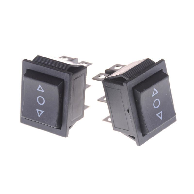 2Pcs 6 Pins On-Off-On Rocker Switch Momentary Rocker Switch