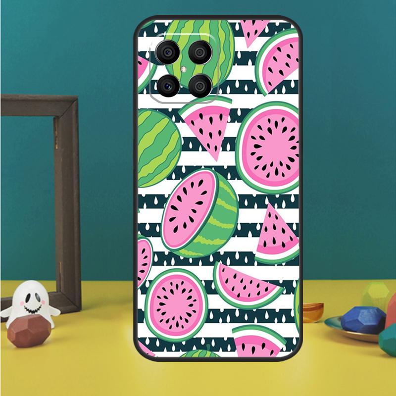 Cute Summer Fruit Watermelon Case For Honor Magic 5 6 7 Lite Honor 200 Pro 50 70 90 Lite X9b X9a X8b X8a X8 X9 X9c Cover