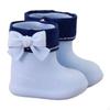 Doll Miniature Shoes Silicone Rain Boots Short Bow Accent Waterproof Non Slip Accessories