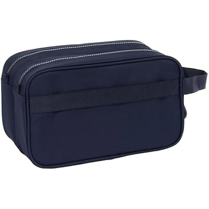 Trousse Scolaire - SAFTA - Real Madrid 2e équipe 24/25 - Adaptable au Chariot - Enfants 5-14 ans