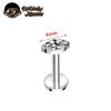 ASTM F136 Titan Labret Lippenpiercing 16G 18G Nasenring Tragus Marquise CZ Helix Knorpel Conch Ohrring Piercing Schmuck