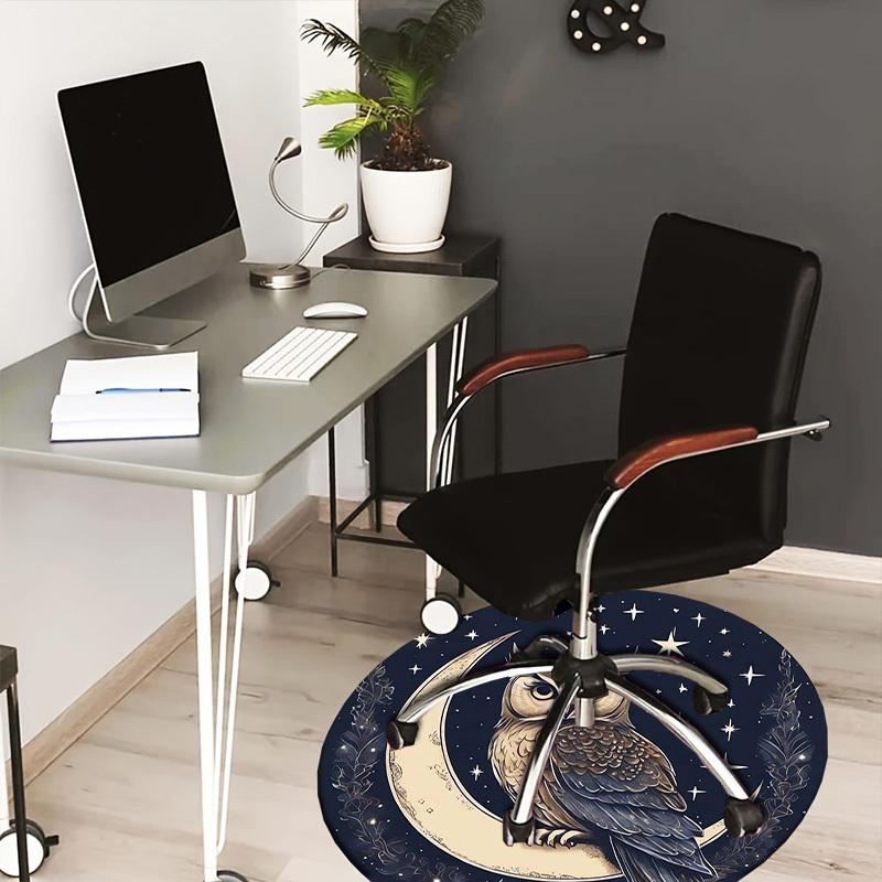 

1pc Office Carpet Chair Mats Moonlit Wisdom Perfect for Decorating Office Chairs, Living Rooms, Or Bedrooms.YDT109 80cm by 80cm