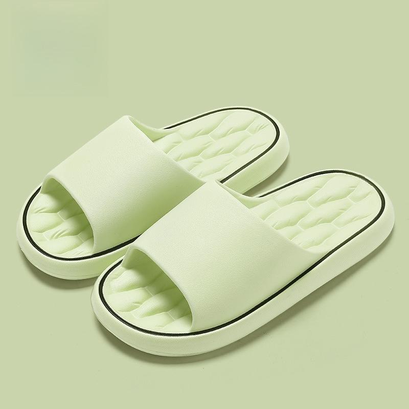 Non-slip Bathroom Slippers for Women, Summer Indoor Household Wear, Outdoor Wear, Men's Large Size Bathing Sandals